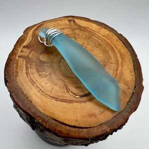 Handmade Silver and Turquoise Pendant